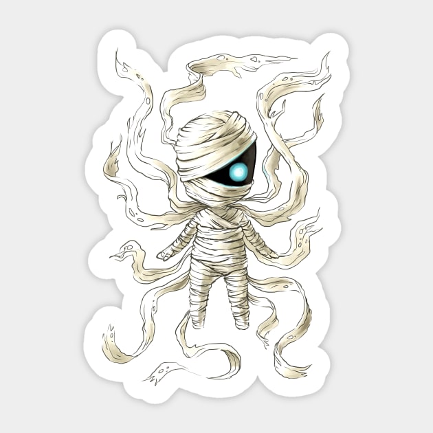 Mummy Sticker by Freeminds